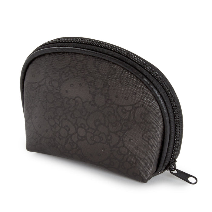 Hello Kitty Black Zipper Pouch (High Impact Series) Bags NAKAJIMA CORPORATION