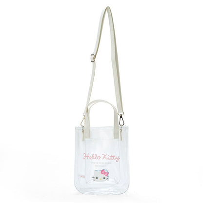 Hello Kitty Clear 2-Way Mini Tote Bags Japan Original