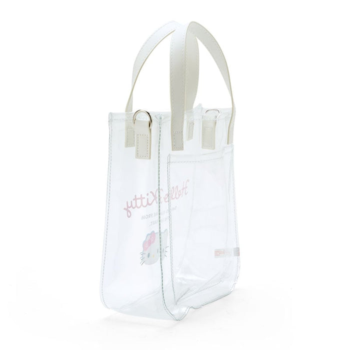 Hello Kitty Clear 2-Way Mini Tote Bags Japan Original