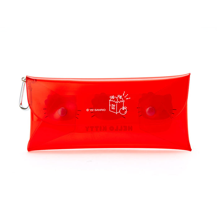 Hello Kitty Clear Mini Pouch Bags Japan Original