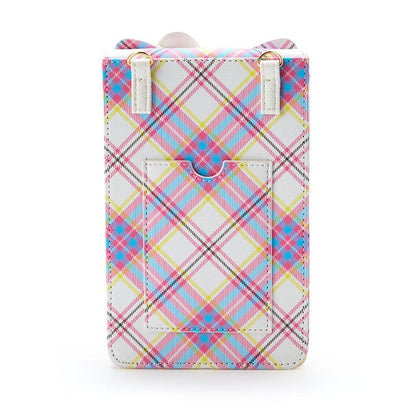 Hello Kitty Crossbody Phone Bag (Hello Kitty Dress Tartan Series) Bags Japan Original