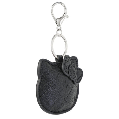 Hello Kitty Debossed Keychain (Black) Accessory Jacmel Jewelry