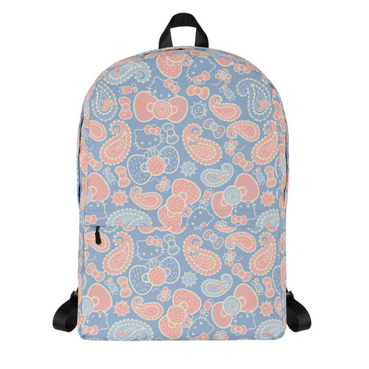 Hello Kitty Paisley All-Over Print Backpack Backpacks Printful Default Title