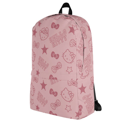 Hello Kitty Pink Western All-over Print Backpack Backpacks Printful