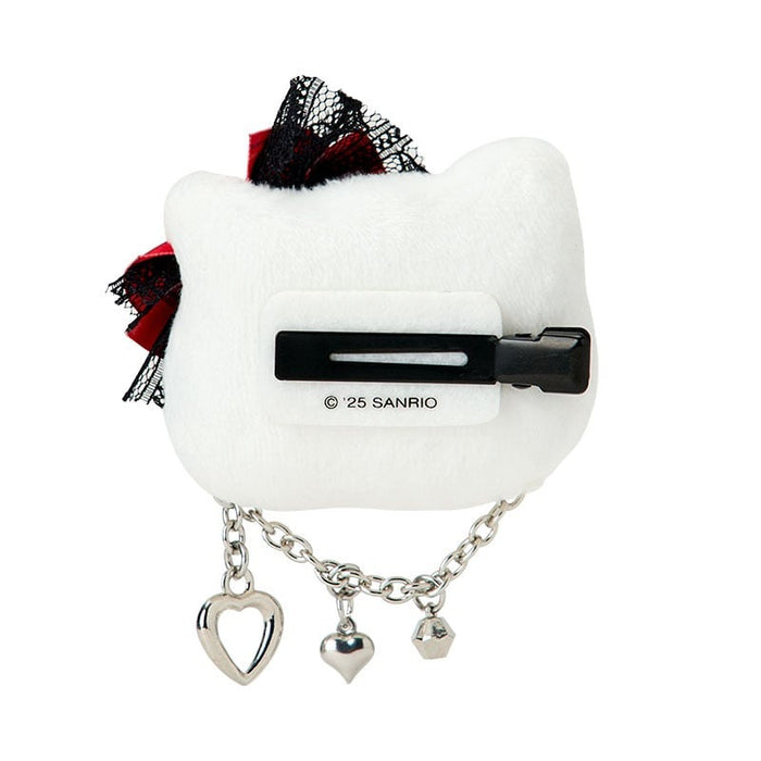 Hello Kitty Plush Hair Clip (Rock ’n’ Check Series) Accessory Japan Original