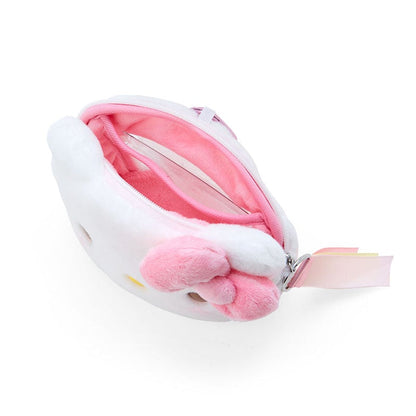 Hello Kitty Plush Mini Face Pouch Bags Japan Original