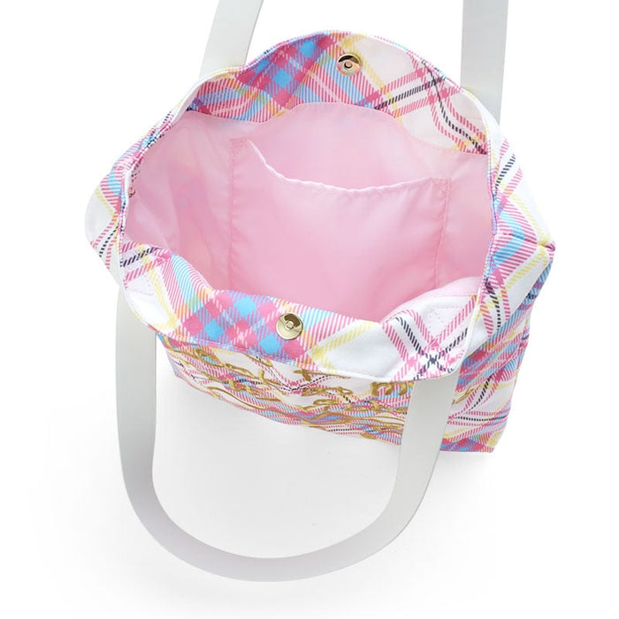 Hello Kitty Tote Bag (Hello Kitty Dress Tartan Series) Bags Japan Original