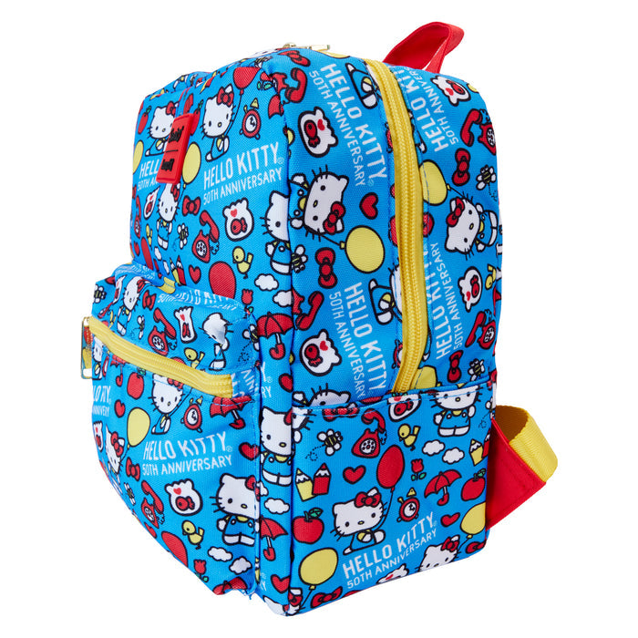 Hello Kitty x Loungefly 50th Anniversary Classic Mini Backpack Bags Loungefly