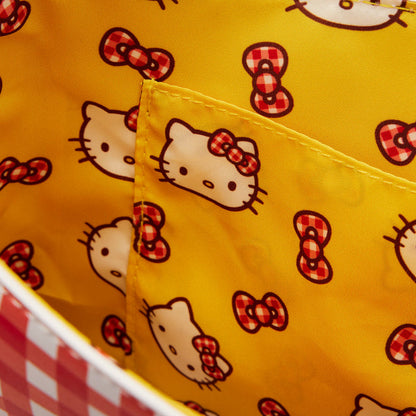 Hello Kitty x Loungefly Gingham Crossbody Bag Bags Loungefly