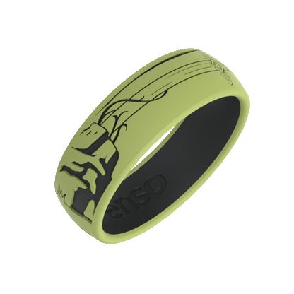 Etched Folklore Silicone Ring - Hero's Sword