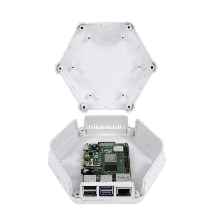 Hex-Box Case for Raspberry Pi 4 by CamdenBoss - The Pi Hut