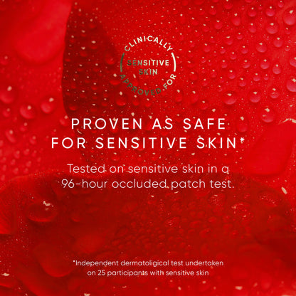 Proven as safe for sensitive skin
