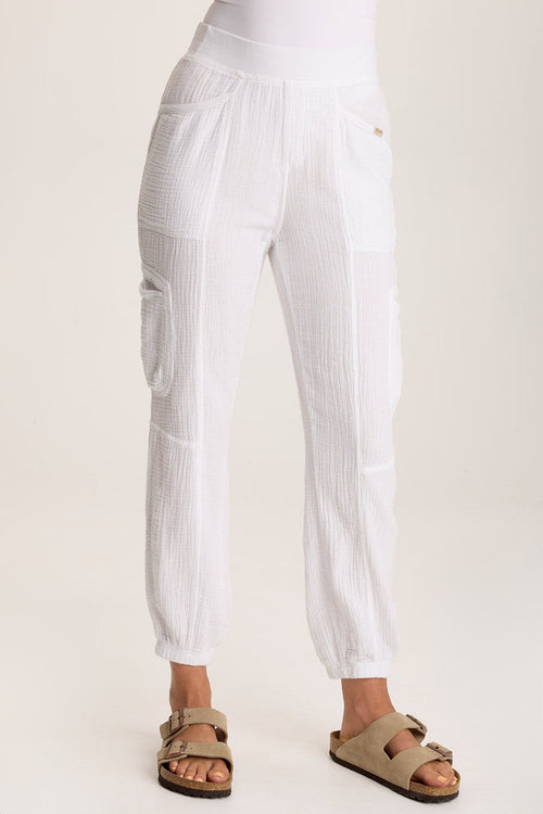 XCVI Hidalgo Plush Gauze Jogger