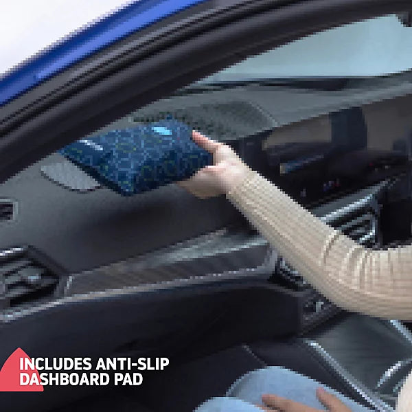 Hillington 1KG Car Dehumidifier with Dashboard Mat - Professional Moisture Control for Car Condensation