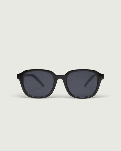 Ink::Homer Sunglasses square black recycled polyester front