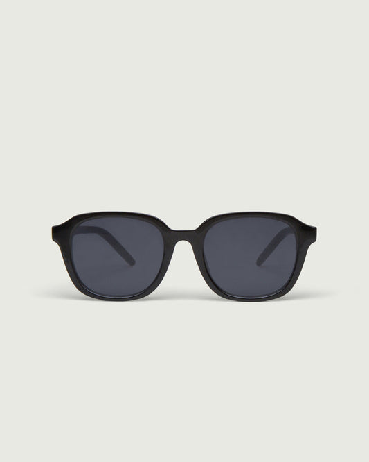 Ink::Homer Sunglasses square black recycled polyester front