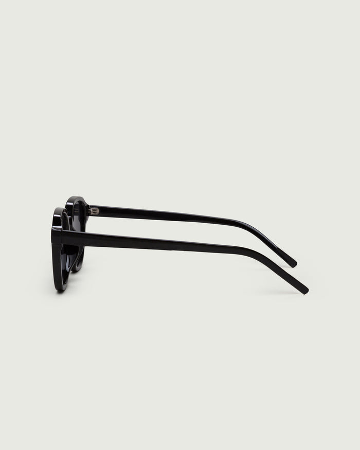 Ink::Homer Sunglasses square black recycled polyester side
