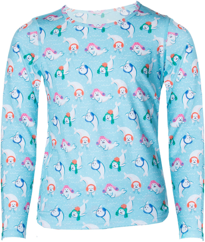 Hot Chillys Orignals Print Crew - Youth