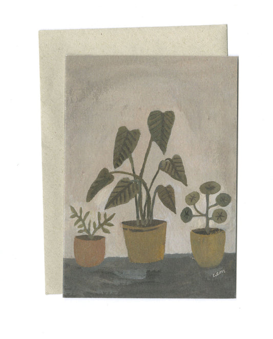 Houseplants card