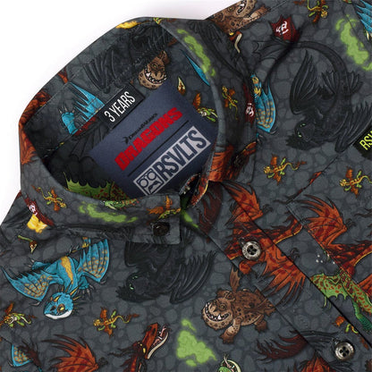 RSVLTS How to Train Your Dragon Preschool Short Sleeve Shirt How to Train Your Dragon "Scales 'n' Tails" – Preschooler KUNUFLEX Short Sleeve Shirt How to Train Your Dragon "Scales 'n' Tails" – Preschooler KUNUFLEX Short Sleeve Shirt