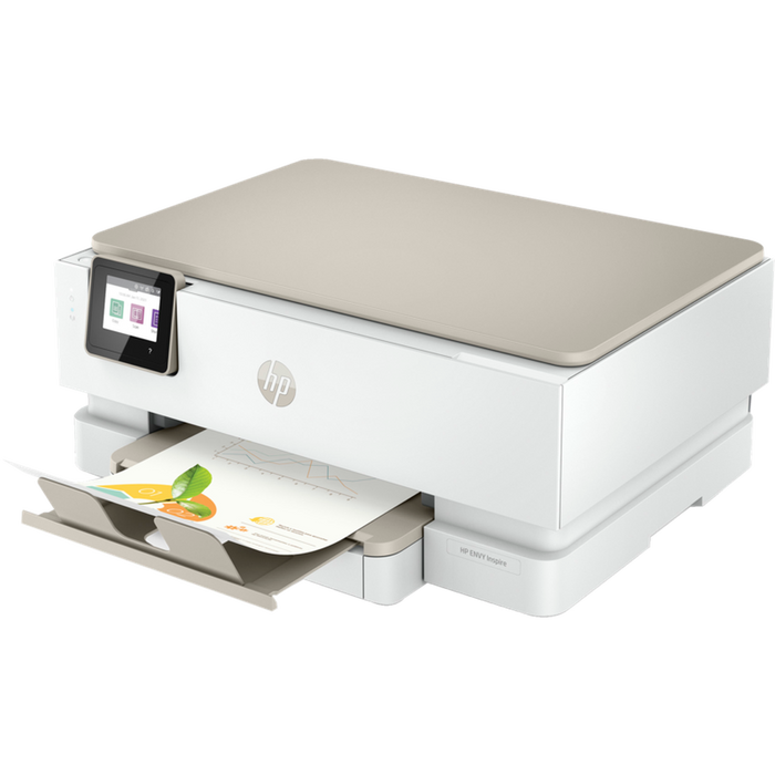 "Hp ENVY Inspire 7220e All-in-One Wireless Colour Printer | 3 Months Free Instant Ink with HP+ | White | 2-sided printing | Touchscreen | Self-healing Wi-Fi | 242P6B#687 " HP Euronics Ireland