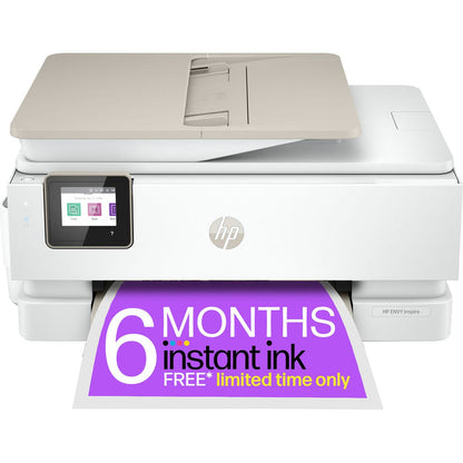 "HP ENVY Inspire 7920e All-in-One Wireless Colour Printer | 3 Months Free Instant Ink with HP+ | 35-page Automatic Document Feeder | White | 242Q0B#687 " HP Euronics Ireland