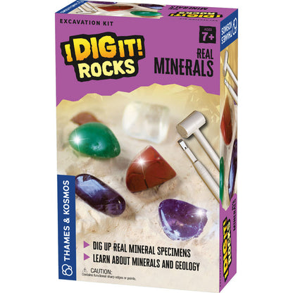 I Dig It! Rocks - Real Minerals Excavation Kit STEM Thames & Kosmos