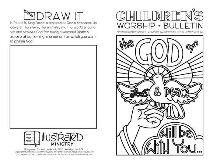 Illustrated Worship Children's Bulletins: Summer 2020