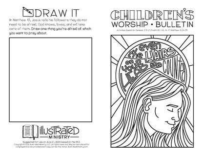 Illustrated Worship Children's Bulletins: Summer 2020