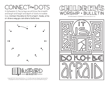 Illustrated Worship Children's Bulletins: Summer 2021