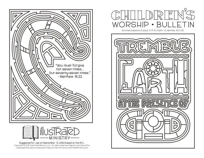 Illustrated Worship Children's Bundle: Fall 2020 (Year A)