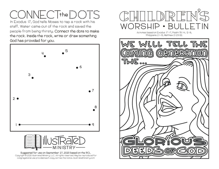 Illustrated Worship Children's Bundle: Fall 2020 (Year A)