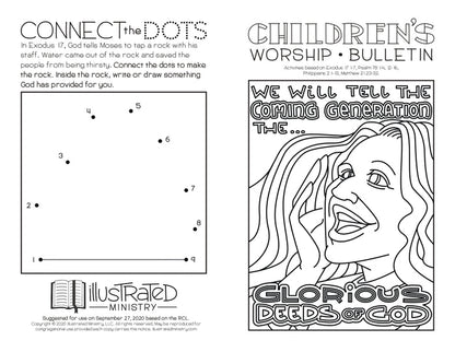 Illustrated Worship Children's Bundle: Fall 2020 (Year A)