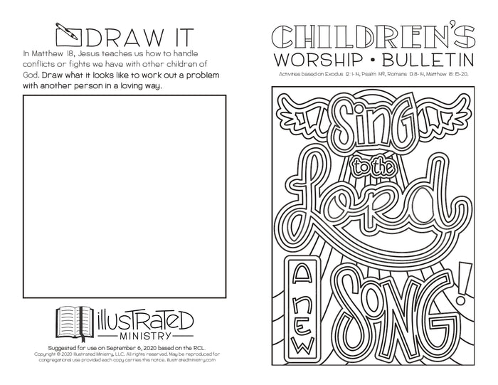 Illustrated Worship Children's Bundle: Fall 2020 (Year A)