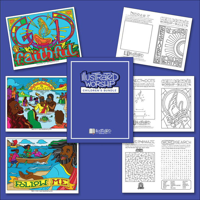 Illustrated Worship Children's Bundle: Winter 2020-2021 (Year B)
