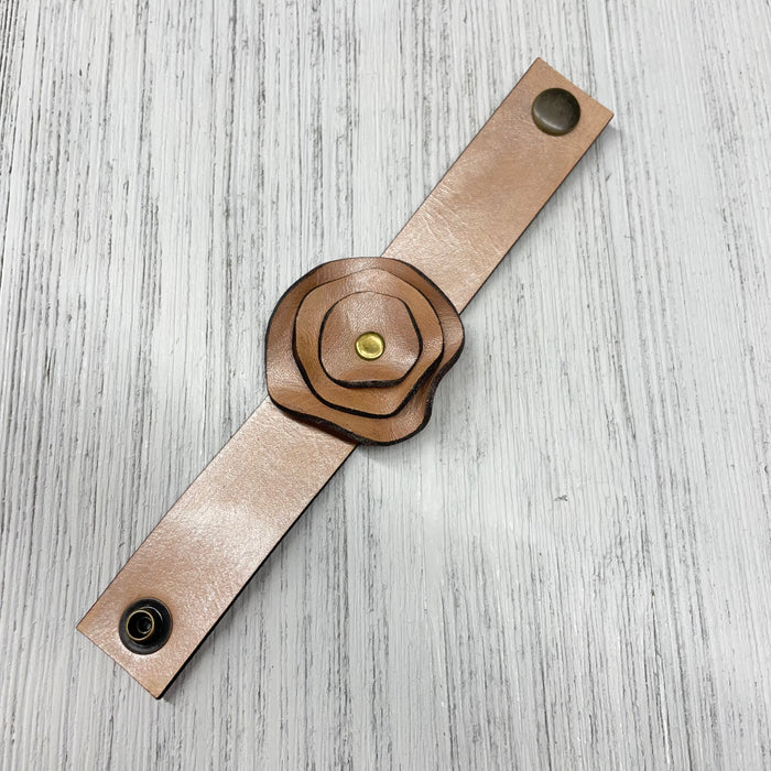 Leather Scarf Cuff