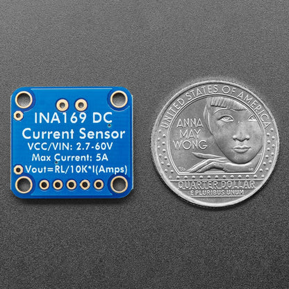INA169 Analog DC Current Sensor Breakout - 60V 5A Max by Adafruit - The Pi Hut
