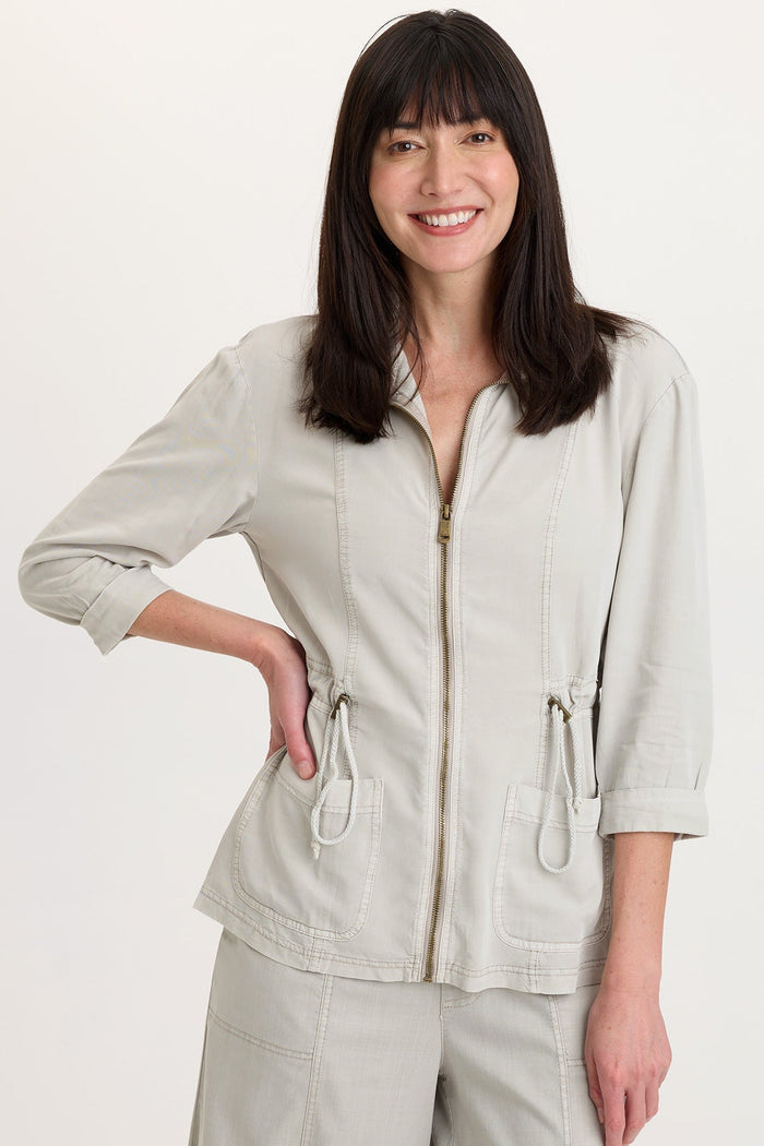 Wearables Jameson Twill Zip-Up Jacket