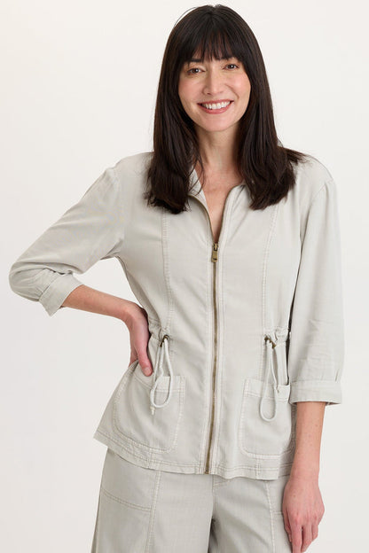 Wearables Jameson Twill Zip-Up Jacket