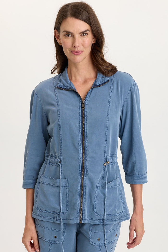 Wearables Jameson Twill Zip-Up Jacket