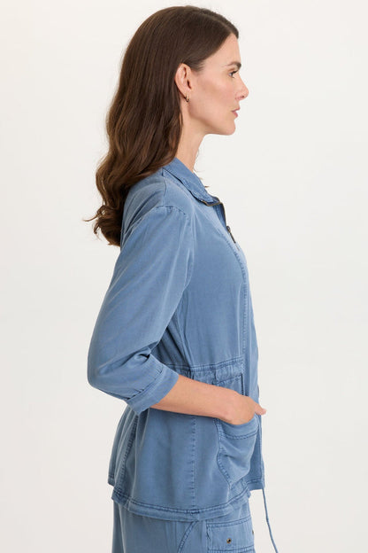 Wearables Jameson Twill Zip-Up Jacket