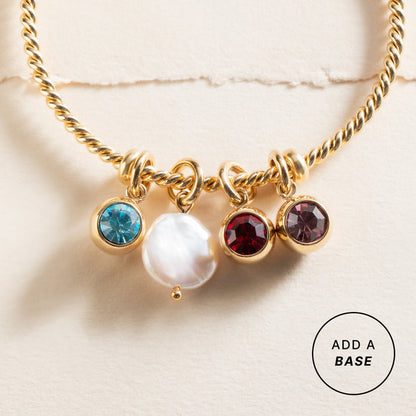 January Birthstone Interchangeable Charm