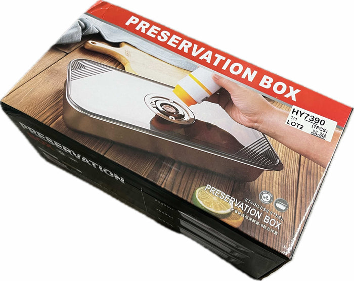 JC349 Stainless Steel Food Preservation Box 3pcs