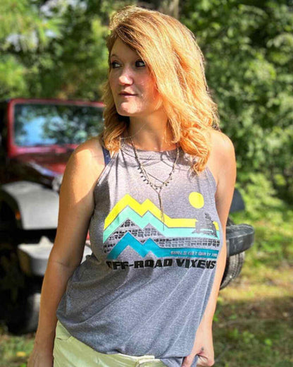 Jeep Adventure Rocker Tank - OFF-ROAD VIXENS CLOTHING CO.