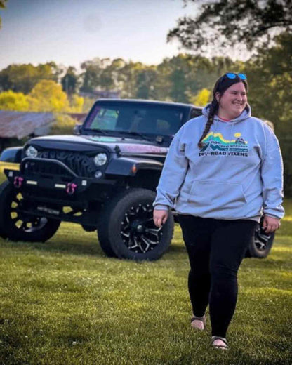 Jeep Adventure Unisex Pullover Hoodie - OFF-ROAD VIXENS CLOTHING CO.
