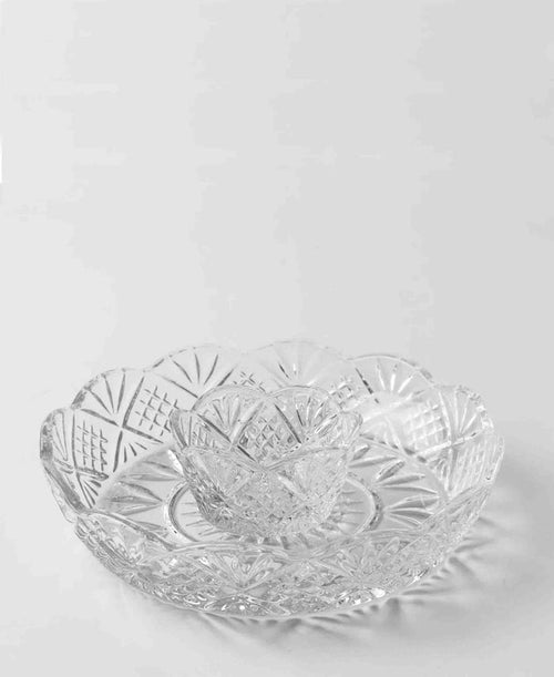 Jenna Clifford Paris Mini Chip & Dip Bowl - Clear