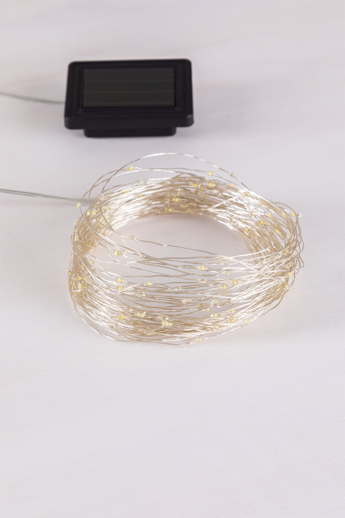 JENSEN LED STRING LIGHT WITH SOLAR CHARGER