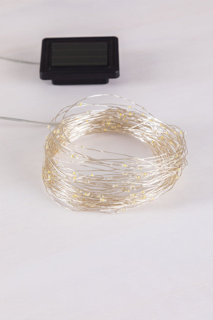 JENSEN LED STRING LIGHT WITH SOLAR CHARGER