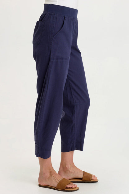 Wearables Jisola Cotton Linen Barrel Pant