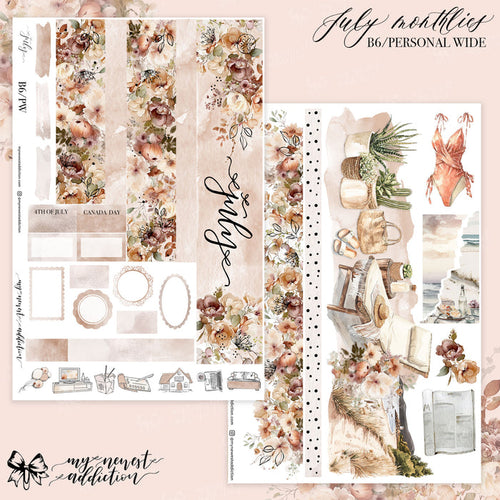 JULY 2026 B6 / PERSONAL WIDE MONTHLY